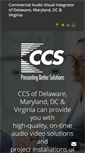 Mobile Screenshot of ccsmidatlantic.com